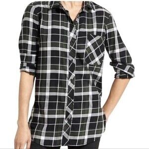 Athleta Sierra‎ Plaid Button up shirt